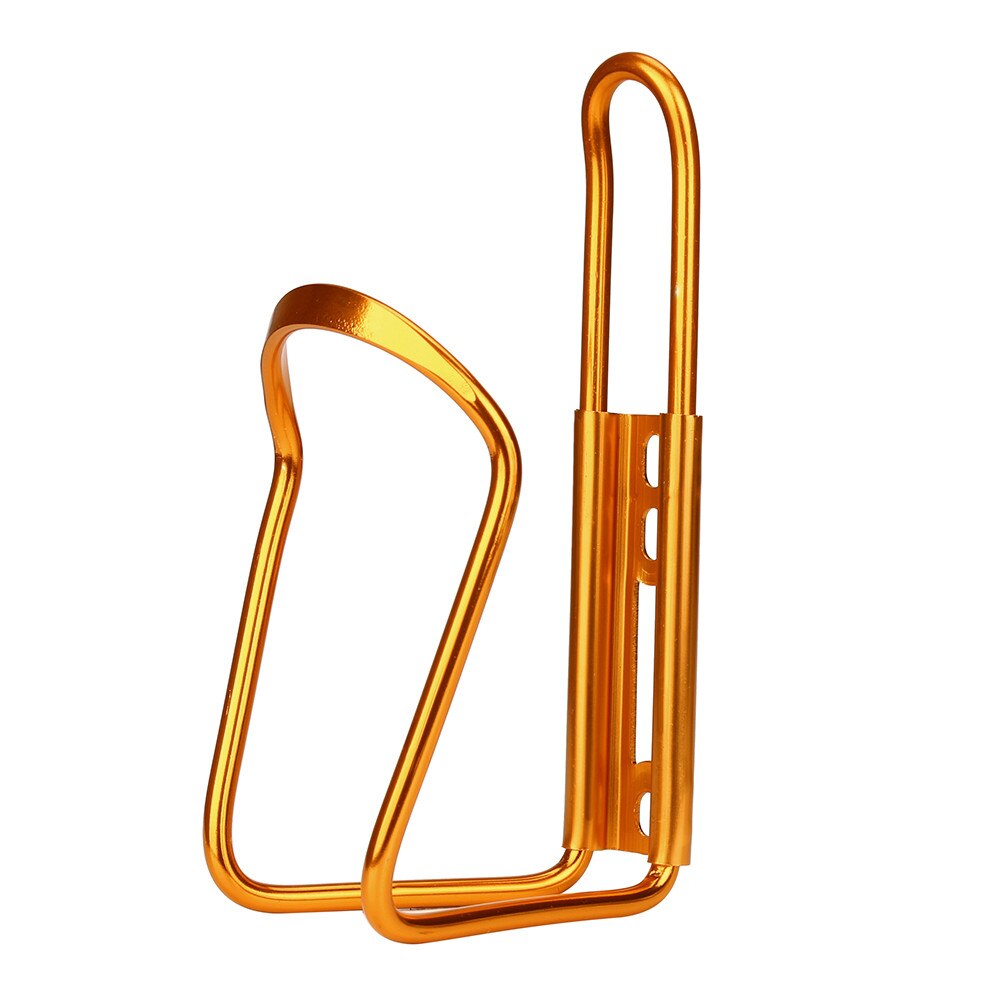 Soporte de botella de agua de bicicleta Rack de aleación de aluminio portabotellas montado para bicicleta de montaña accesorios de bicicleta: Gold