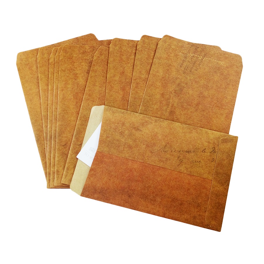 100pcs/lot vintage kraft paper stamp series envelopes antique kraft envelope 16*11cm