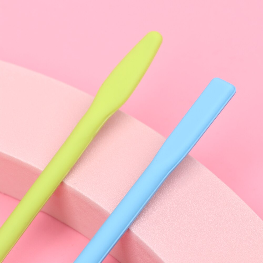 Palo agitador de silicona para mascarilla portátil, herramienta de maquillaje DIY, varilla de silicona para mascarilla facial, viaje en casa, 10cm/16cm, 1 unidad