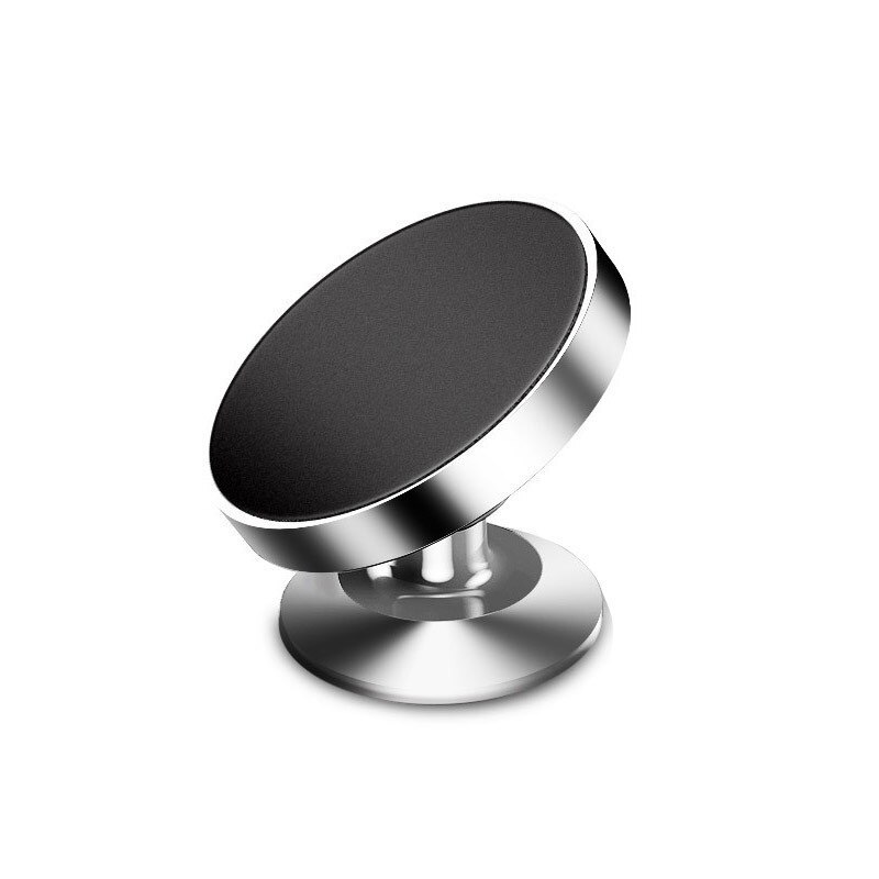 Universele Autohouder 360 Graden Magnetische Auto Telefoon Houder Gps Stand Air Vent Magneet Mount Voor Iphone Se 11 pro Xs Max Xr X: Rotate paste Silver