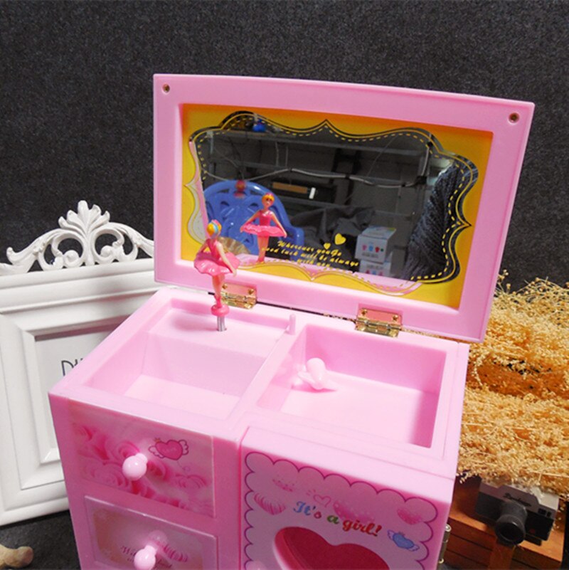 Music Box Ballet Princess Jewelry Music Box Girls Children Girls Happy Birthday Home Decrition