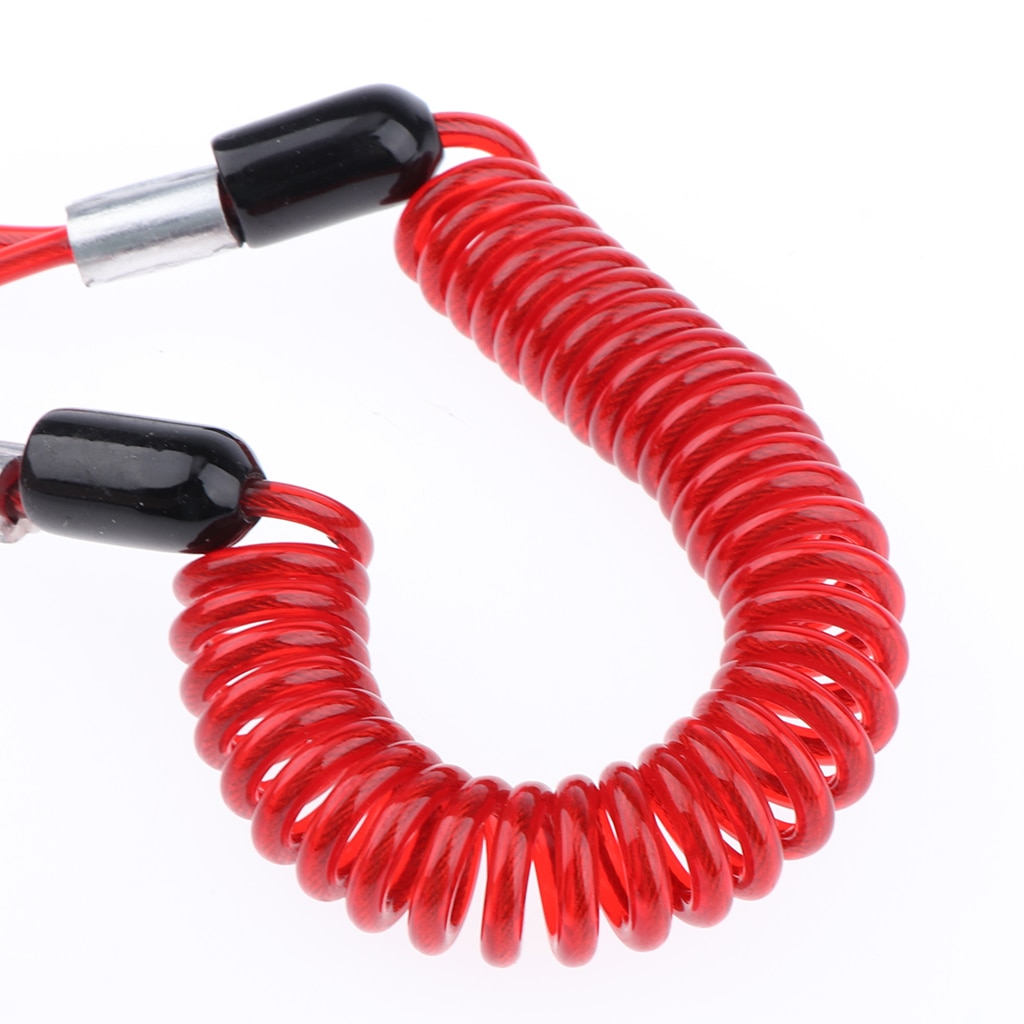 Motorcycle Engine Stop Kill Switch Safety Tether Lanyard Pit Dirt Quad Bike