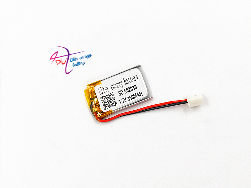 JST XH 2.54mm 502030 3.7V 350MAH Lithium Polymer LiPo Oplaadbare Batterij Voor Mp3 hoofdtelefoon PAD DVD bluetooth camera