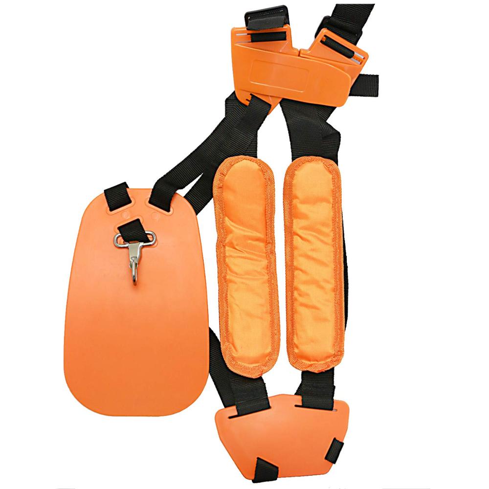 Trimmer skulder stra gress sele stropp komfort stropp dobbel skulder hagebørst klipper gressklipper nylon belte for stihl fs
