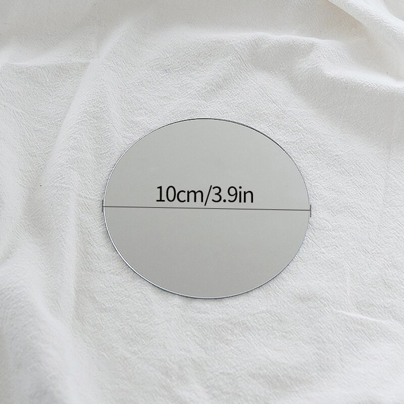 Ins Photo Props Irregular Acrylic Mirror Reflection Board Shooting Background Home Bedroom Desktop Ornaments Posing Props: Mirror S3