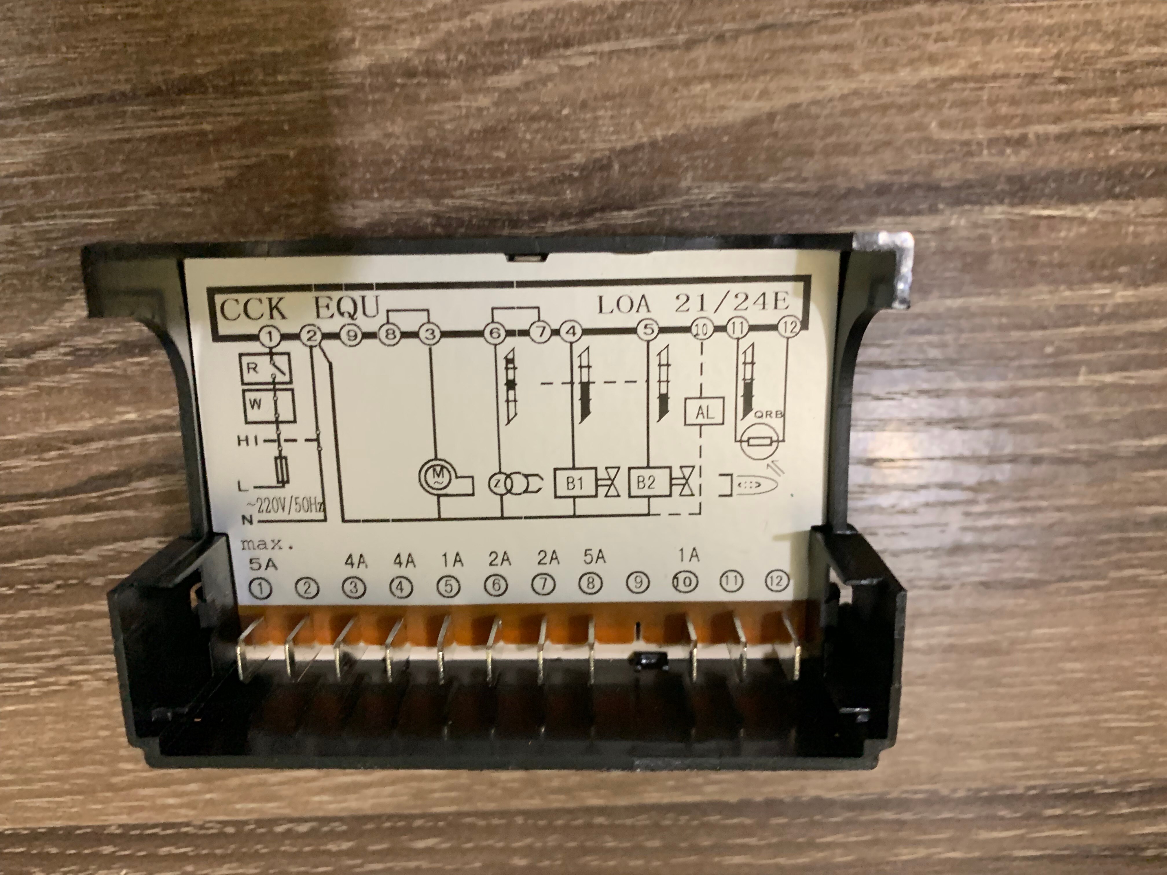 Super stable burner control box, burner program controller LOA24E.171B27C