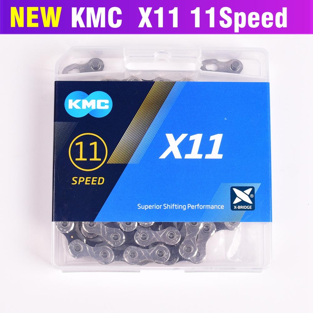 KMC X8 X9 X10 X11 X12 Z9 Z8.3 Bicycle Chain 116L 11 10 9 8 Speed Bicycle Chain With Magic Button for Mountain Bike Bicycle Parts