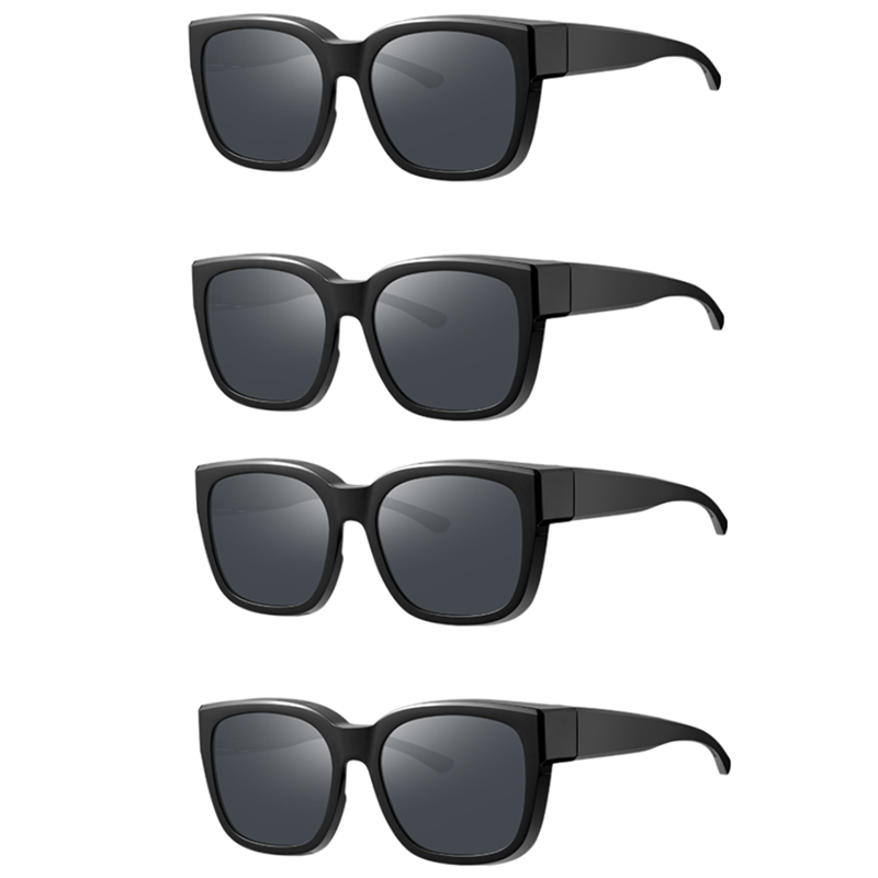 Xiaomi mijia gepolariseerde zonnebril  uv400, hoge resolutie, antislip, compatibel met brillen met verschillende sterktes, heren- en dameszonnebrillen.: Rood