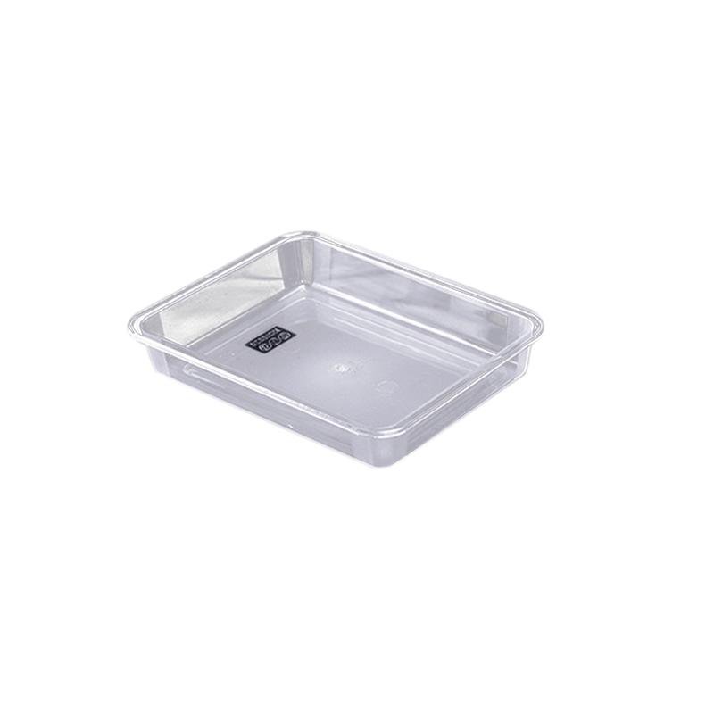 Trays Acrylic Transparent Rectangular Heavyweight Serving Party Platter Food Tray: Picture (Lx1)
