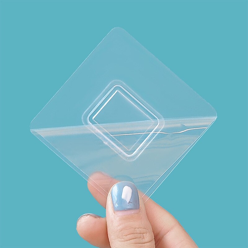 Multi-function Hook Double-sided Adhesive Wall Hooks Non-marking Sticky Hooks Punch-Free Double-sided Sticker Hook On The Wall