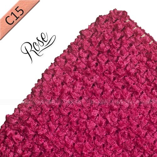 ! 34 colors 6inch 15*15CM Colourful tutu Crochet Baby Tube Tops Chest Wrap for DIY handmade tutu dress Tops: C15
