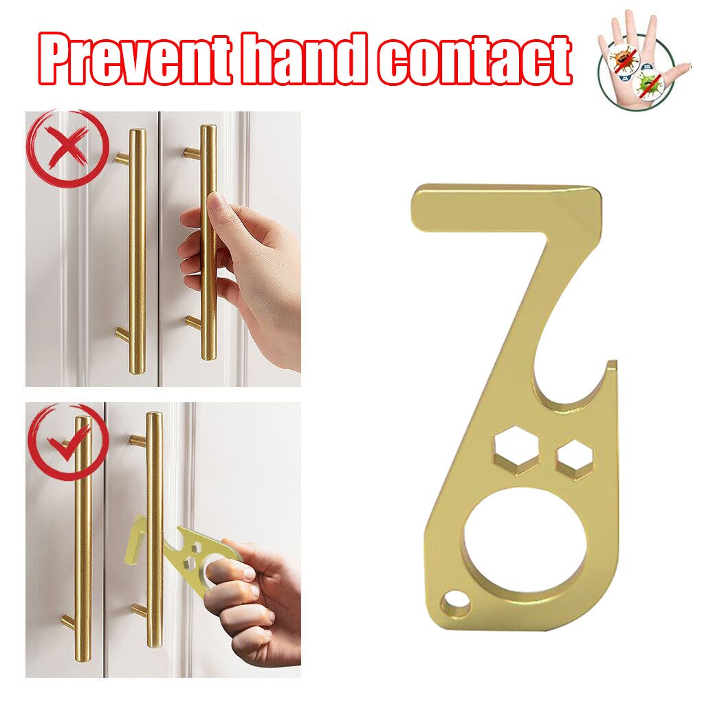 Safe And Easy Door Opener Security Door Opener The Safe And Easy Way To Avoide Germs-Contactless Safety Protective Isolation Key