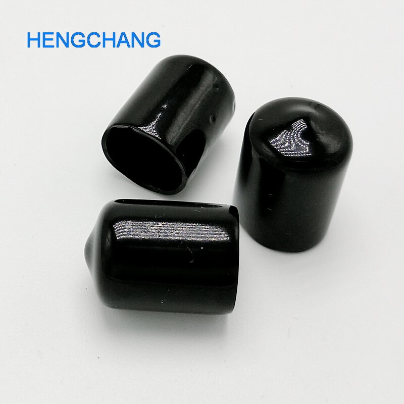 100 stks/partij 12mm beschermhoes Rubber Covers Stofkap connector of metalen buizen schroevendraaier handvat