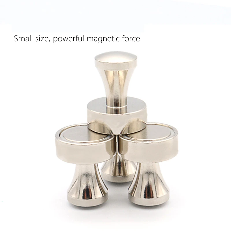 Magnetische push-pins Neodymium magneet Sucker punaises Metalen punaise Koelkast Wit bord Sterk kantoor Krachtige magneet