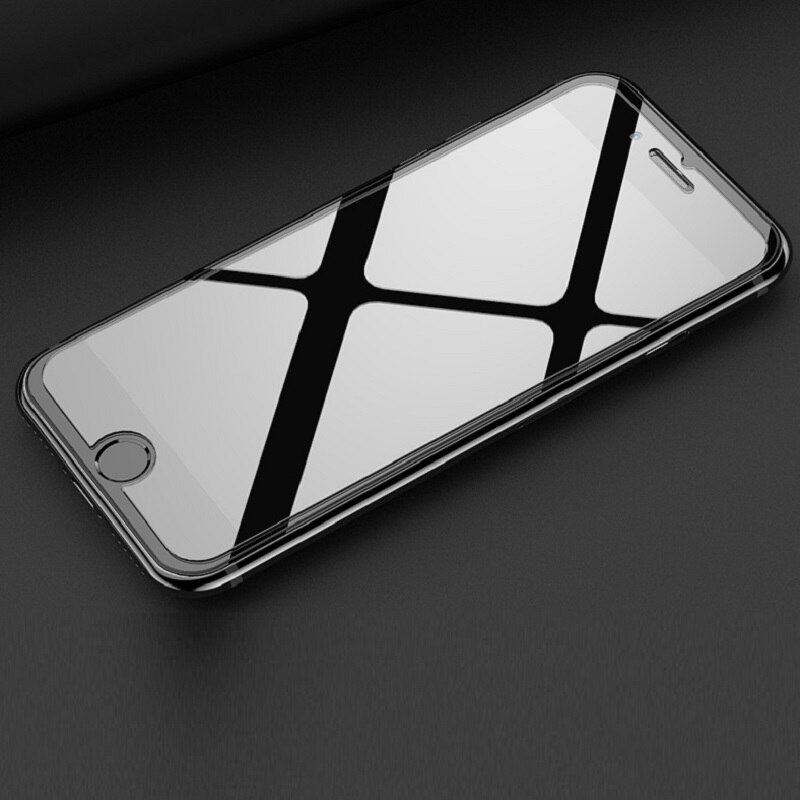 Für iphone 6 , 7 , 8 plus , 11 , 12 pro max, 12 mini: 3 stück displayschutzfolie aus gehärtetem glas – transparent und mit anti-folie-effekt