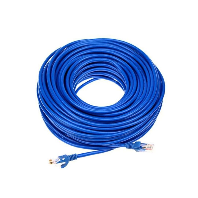 Ethernet Kabel Cat6 Lan Kabel Utp Cat 6 Rj 45 Netwerk Kabel 10M 50M Patch Cord Voor Laptop router RJ45 Cat6 20M 30M 15M