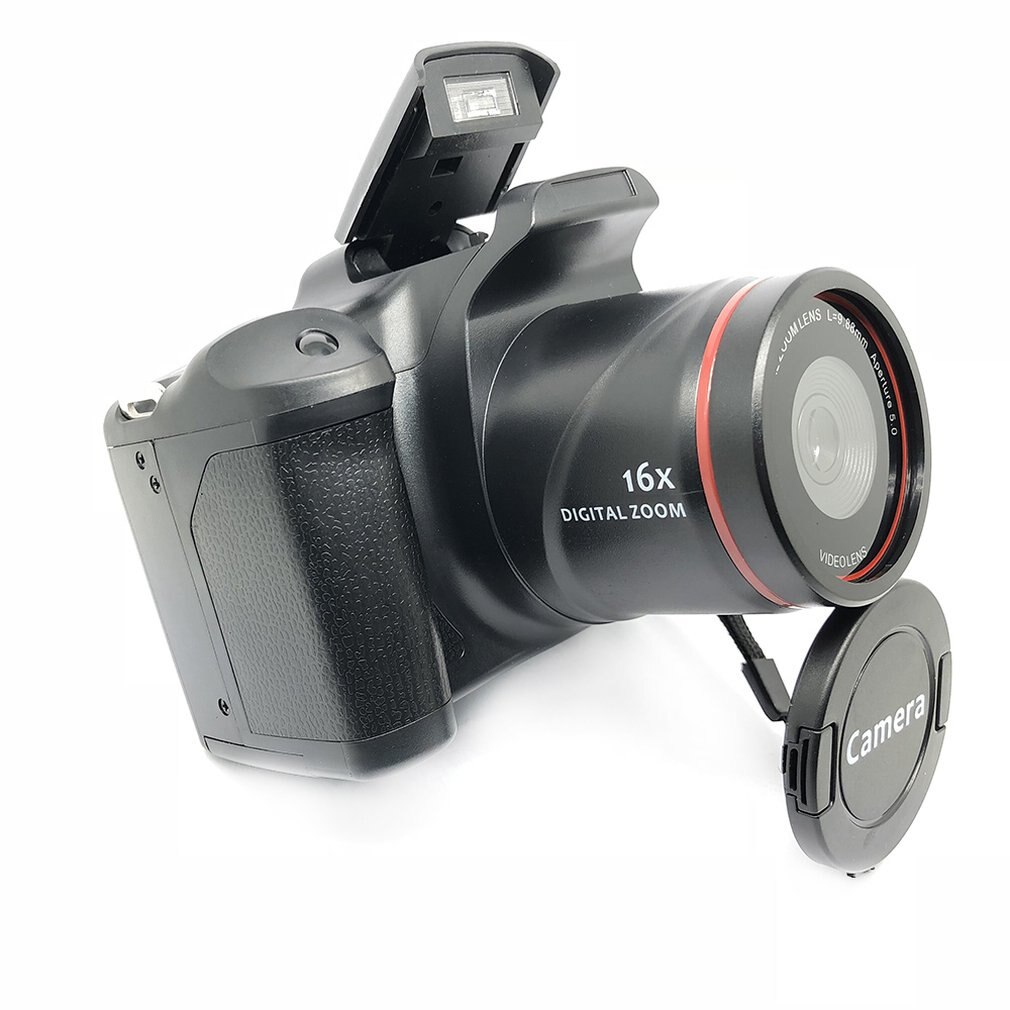 XJ05 Digital Camera SLR 4X Digital Zoom 2.8 inch Screen 3mp CMOS Max 12MP Resolution HD 720P TV OUT Support PC Video: Default Title