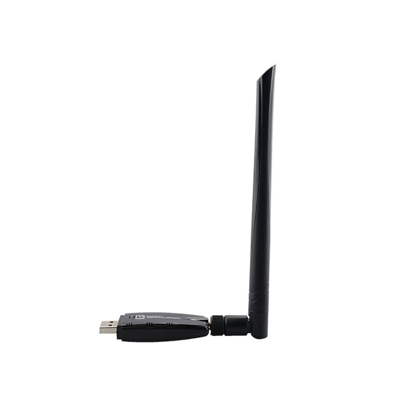 Adattatore USB Wifi 1200Mbps USB 3.0 PC Wi-Fi Adattatore Lan Wifi Dongle AC Wifi Ricevitore con Antenna per il Computer Portatile desktop