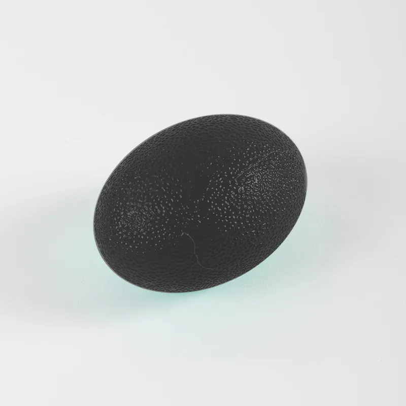 Siliconen Ei Grijper Bal Fitness Hand Expander Versterker Power Grip Bal Onderarm Pols Vinger Sporter Trainer Decomprimeren: Black