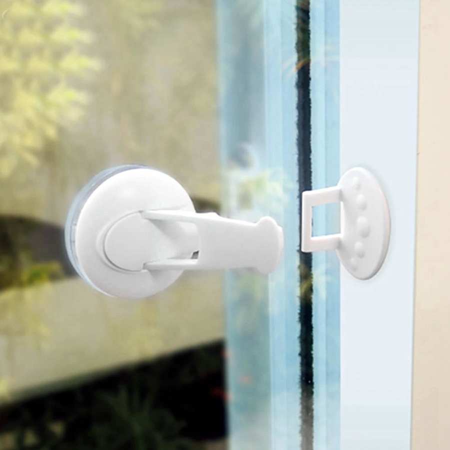Schuifdeur Lock Voor Baby Veiligheid Proof Kind Huisdier Deuren Kasten Window Lock