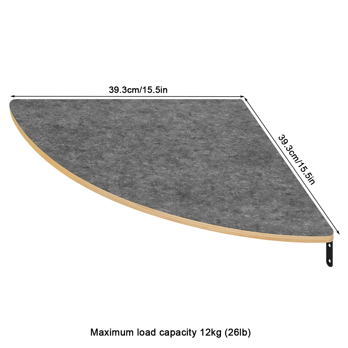 Wooden Cat Tree Tower Wall Mounted Cat Climbing Shelves Hammock Stairs House Cats Walk Playground Pet Furniture Accessories: GRAY