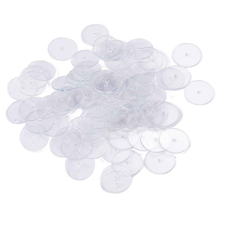 50 Stks/partij 10Mm Ronde Plastic Anti Pijn Kussen Voor Oorbellen Sluiting Earring Stud Zachte Pakking Spacers Sieraden Accessoires