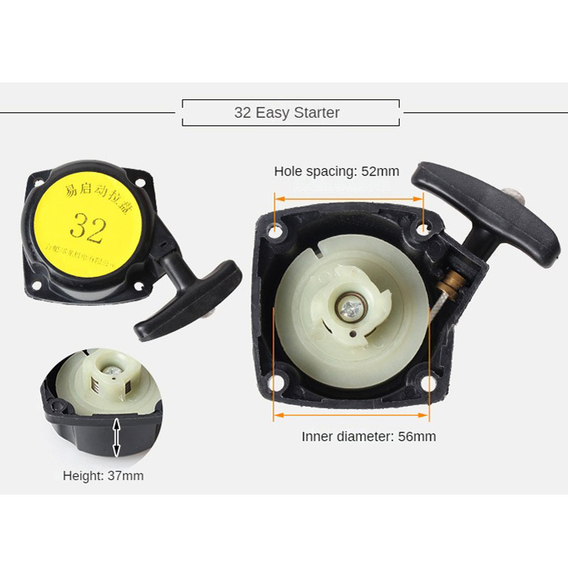 Kit de démarrage à recul simple/fácil, 40-5 139 140 G45 36 TU26, pièce de démarrage du générateur d'essence, pièce de réparation du moteur de tondeuse à gazon