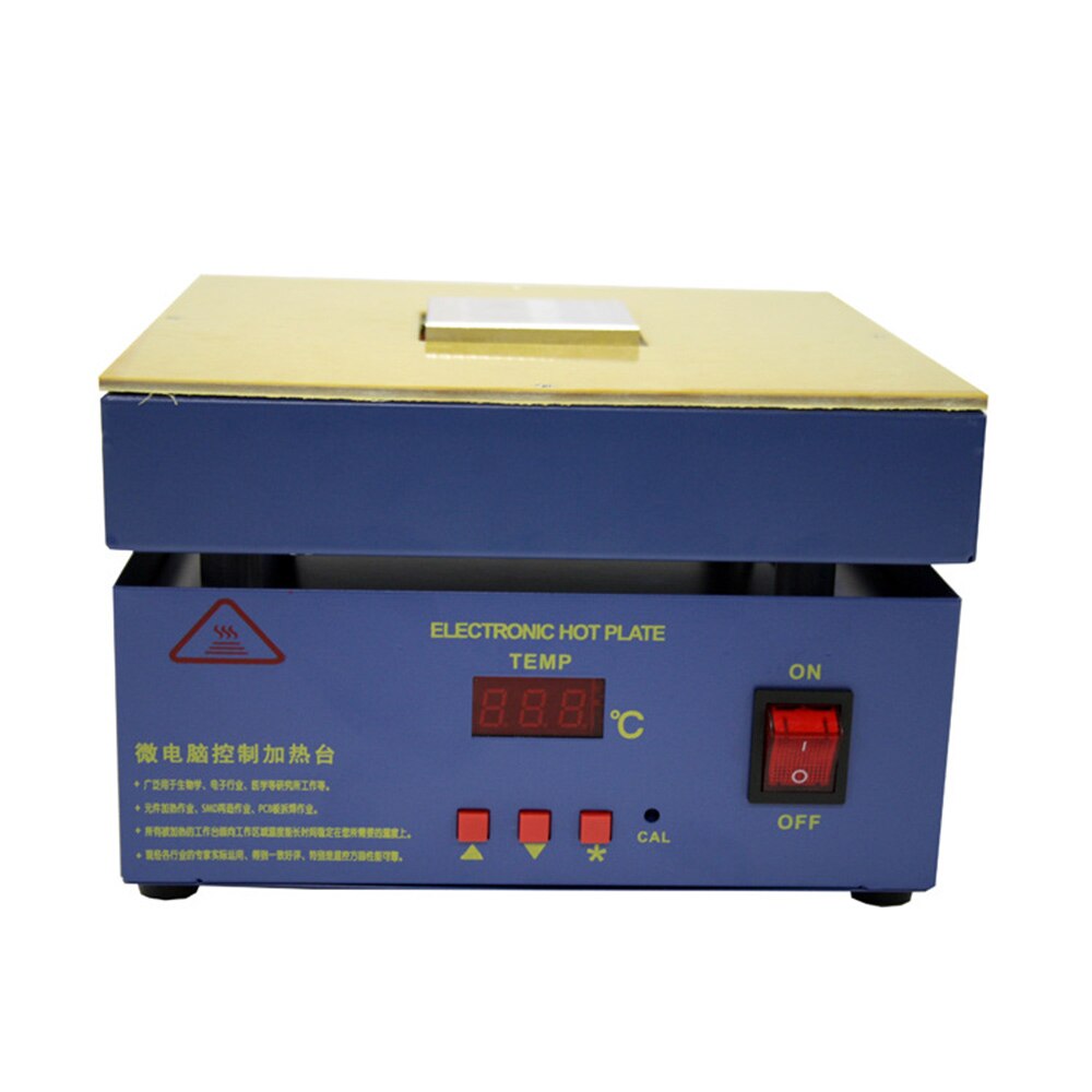 BOZAN 946-60 60*60mm microcomputer temperature-controlled heating platform mobile phone screen removal preheating platform 500W