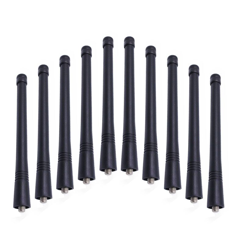 10pcs VHF 136-174Mhz Moto Style Antenna for MOTOROLA GP328 GP338 GP68 GP88 GP88S GP300 CP200 EP350 EP450 HT1250 Walkie Talkie