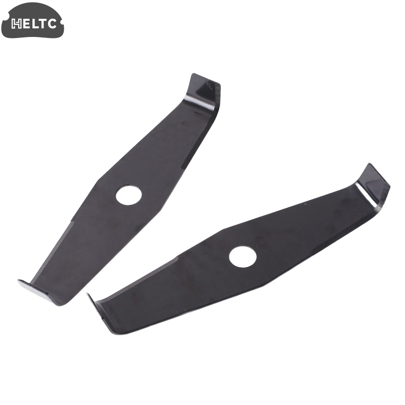 Two-tooth Mowing Blade Diamond Manganese Steel Brush Cutter Blade Arc Manganese Steel Blade