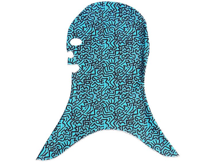 Männer Frauen Gemischt-farbe Facekini Schwimmen Maske Ausschlag Wachen Ohr Schützen Maske Anti-Uv Quallen Tauchen Schwimmen Hüte: Modell 5