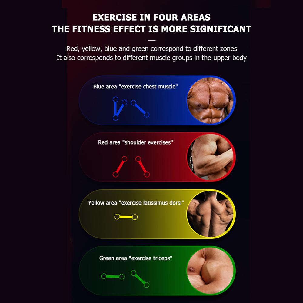 Multi-function Body Building Workout Exercise Push Up Stand Abdominal Chest Muscle Triceps Trainer Board Fitness Equipment
