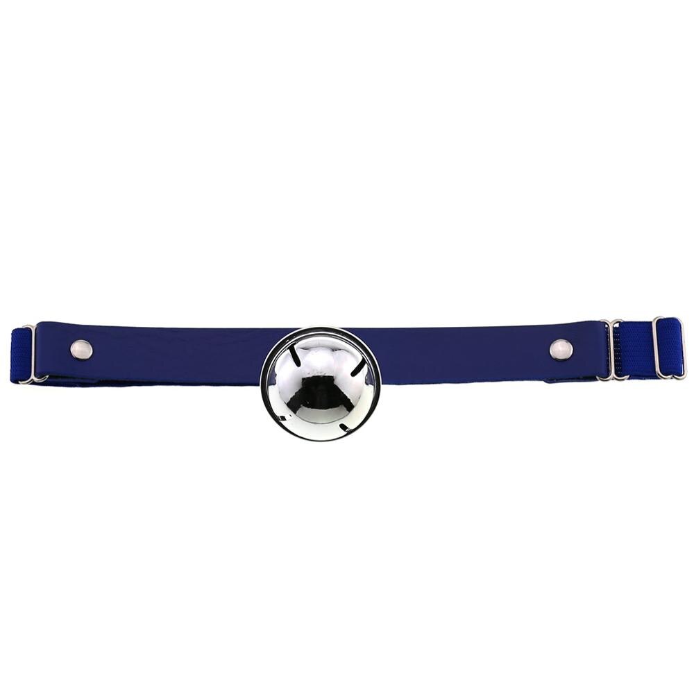 Phyanic Punk Gothic Grote Bel Garter Riem Leren Elastische Jarretel Been Ring Harajuku Accessoires: blue