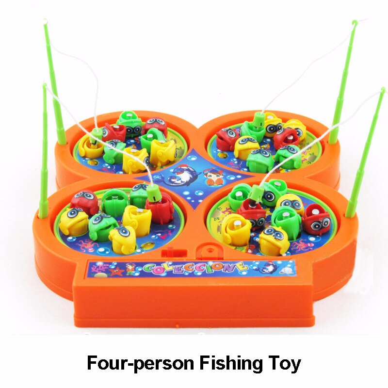 Vissen Game Elektrische Roterende Magnetische Magneet Vissen Speelgoed Kid Educatief Speelgoed voor Kinderen