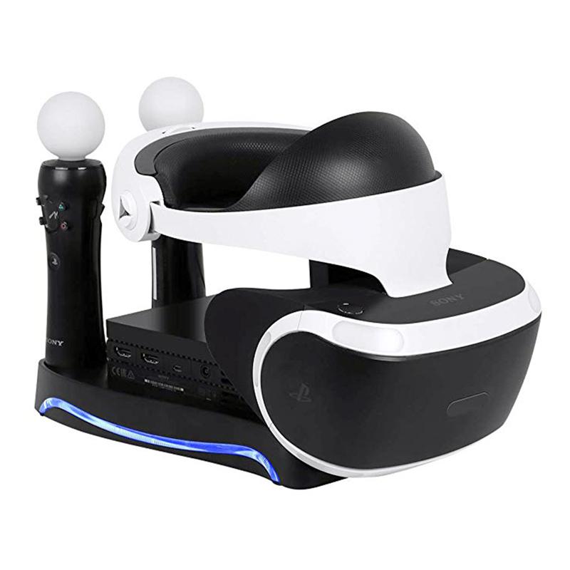 Voor Ps Move Vr Stand Tweede Generatie 4 In 1 Voor Ps Move Vr Opladen Opslag Stand Voor Ps Vr headset Voor Ps 4 Showcase Beugel