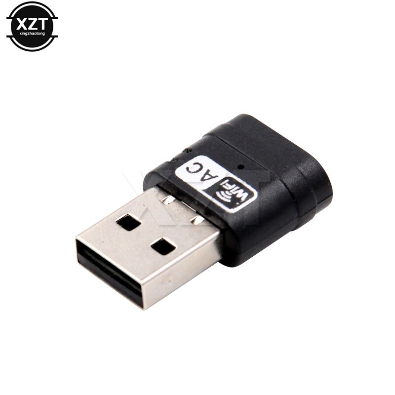 Mini Wi-Fi Card AC600 Wireless 5GHz & 2.4GHz Dual Band USB WiFi Network Adapter 433Mbps Ultra-Fast