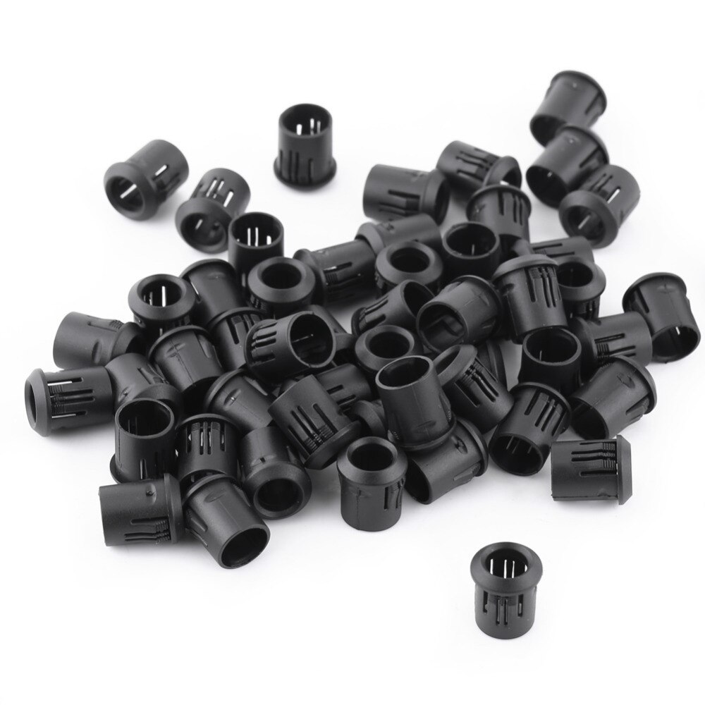 50Pcs 3Mm 5Mm 8Mm 10Mm Led Light Emitting Diode Houder Led Lamp Socket Diode Houder plastic Zwarte Clip Bezel Mount Nuttig
