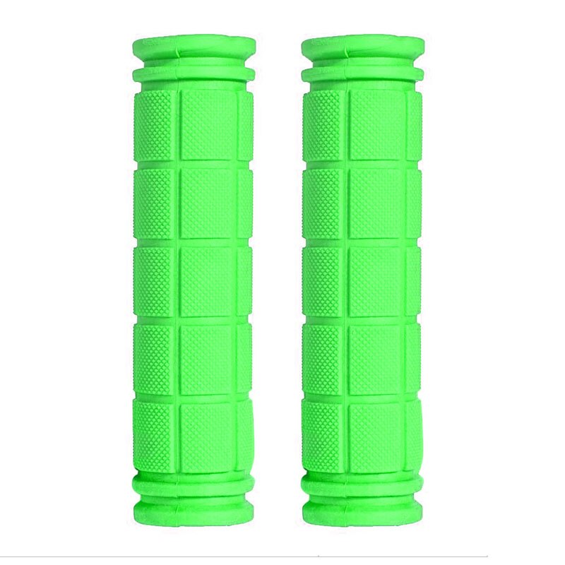 BMX MTB Cycle Road Mountain Bicycle Scooter Bike Handle bar Rubber End Grip: Green