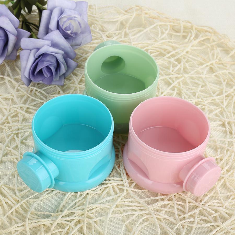 3 Layers Baby Formula Milk Storage Infant Milk Powder Formula Dispenser Food Container Storage Portable Feeding Box for Kids