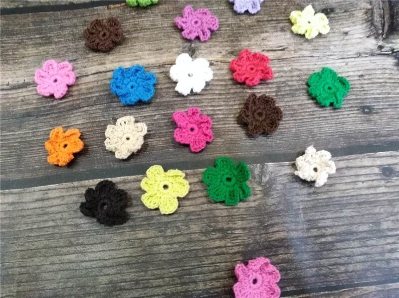 10 st lyxiga virkade blommor spetsar flerfärgad applikation diy hantverk tyg krage urringning sy venise spetsklänning klänning tyg dekor