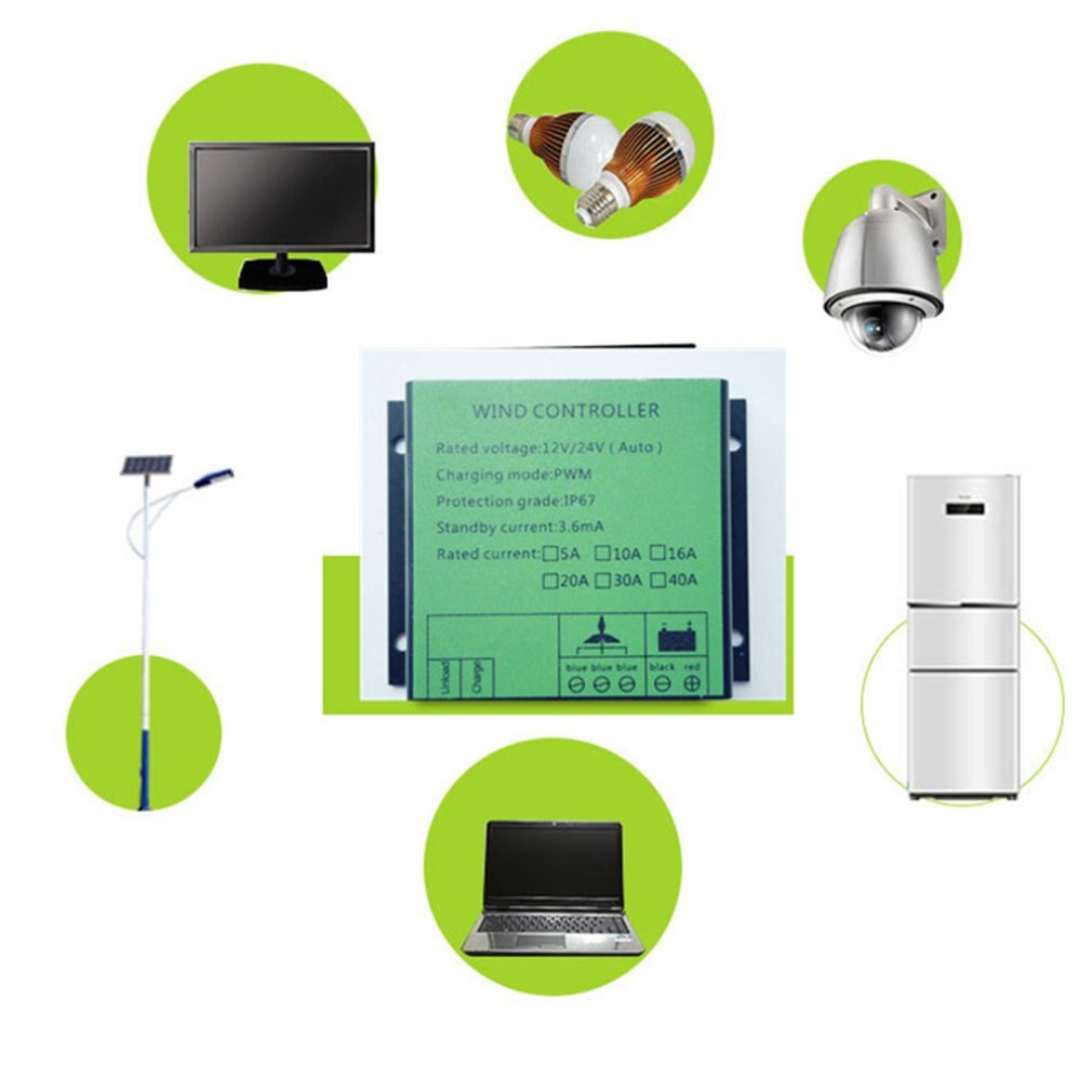 Wind Turbine Charging Controller Waterproof Durable And Practical Environmental Protection Automatic Smart Charger