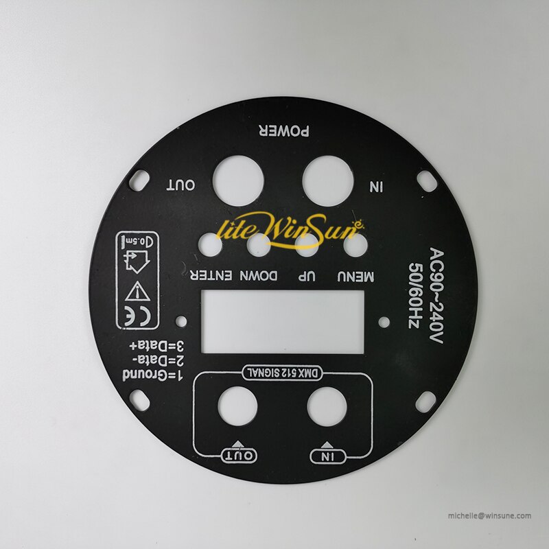 54x3W LED Par Lighting Cover Housing Spare Parts 18LED 24LED 100W 200W COB LED Par Can Replacement Cover Housing
