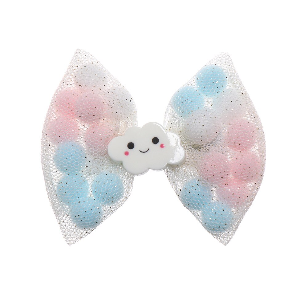 Paleta dulce de lazos para el pelo lazos de pelo con purpurina con Clip de baile de lazo Clip para el pelo niñas horquillas accesorios para el cabello: 5