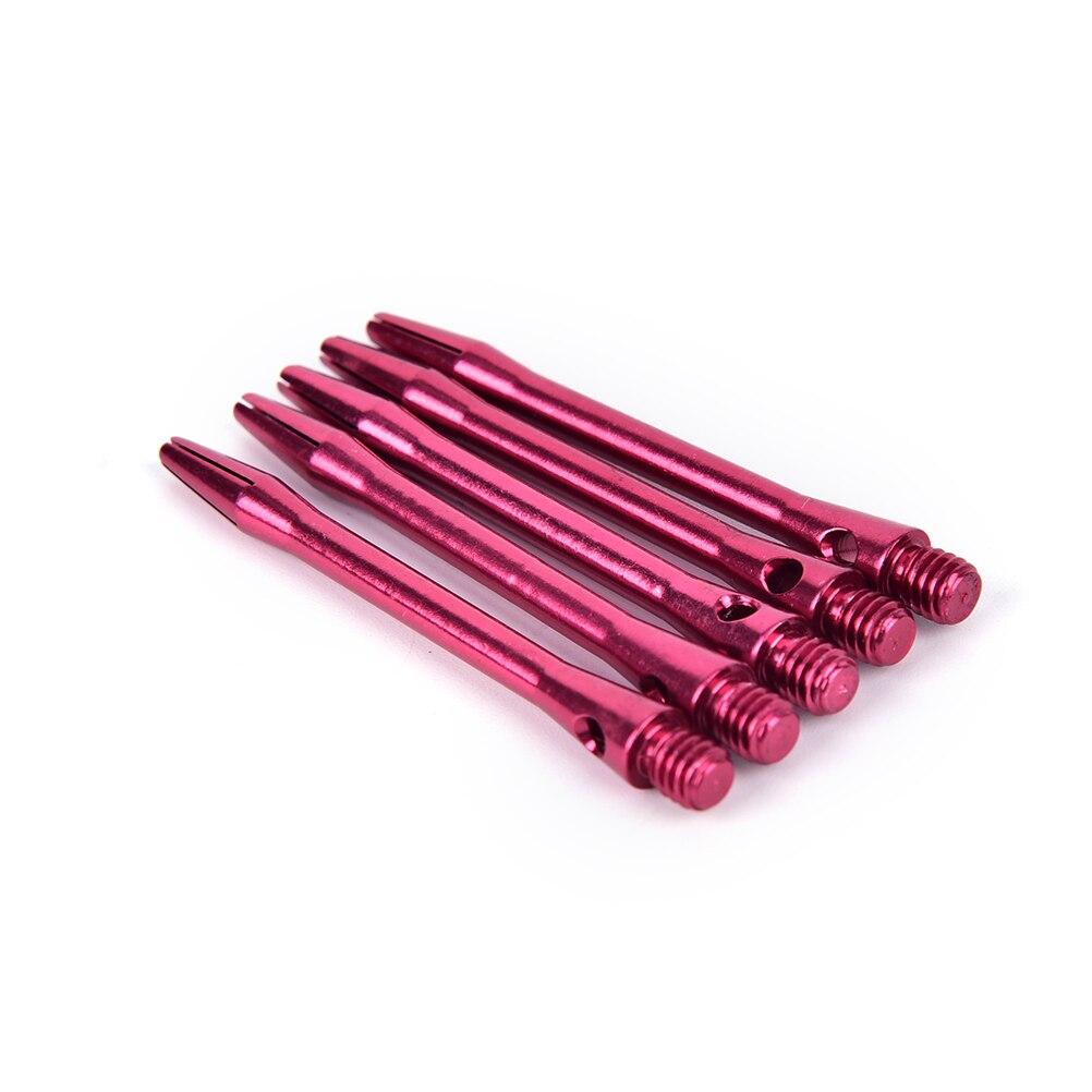 5 stk aluminium dartaksler dartstængler kaster legetøj 5 farver: Rød
