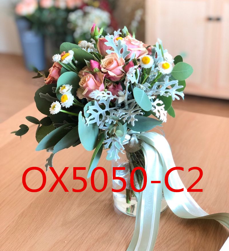 Accessoires de mariée de mariage tenant des fleurs 3303 OX5050: OX5050-C2