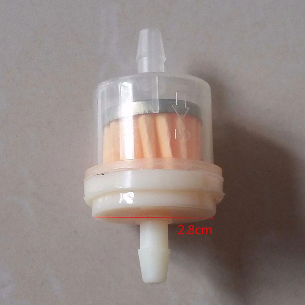 10 pièces universel moto Mini petit moteur en ligne Carb carburant gaz filtre 1/4 "6mm