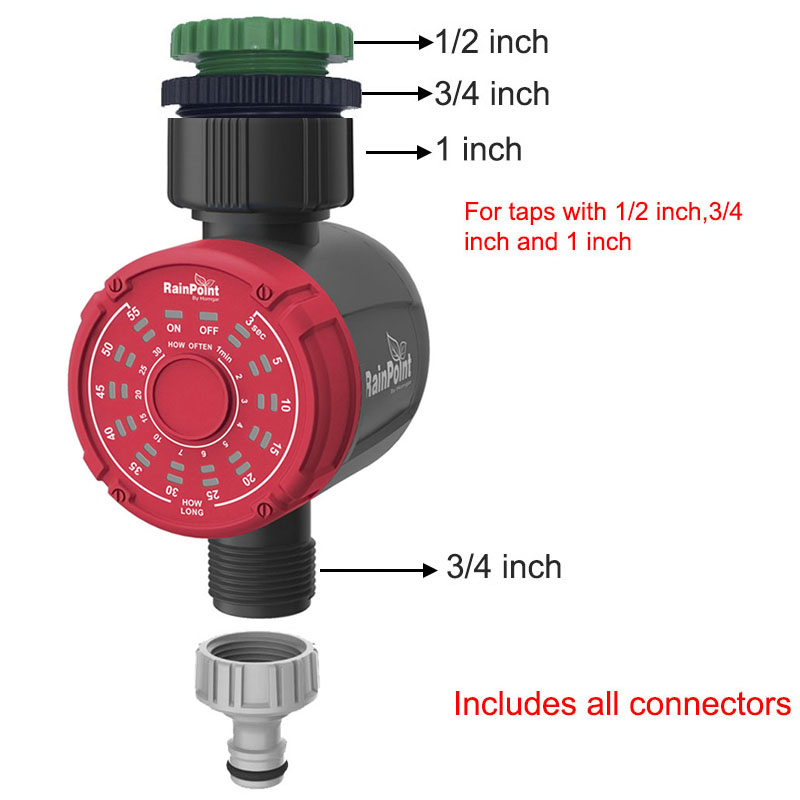 Automatic Garden Watering Timer Home Garden Water Timer One Key Set Irrigation System Timer Irrigation Controller