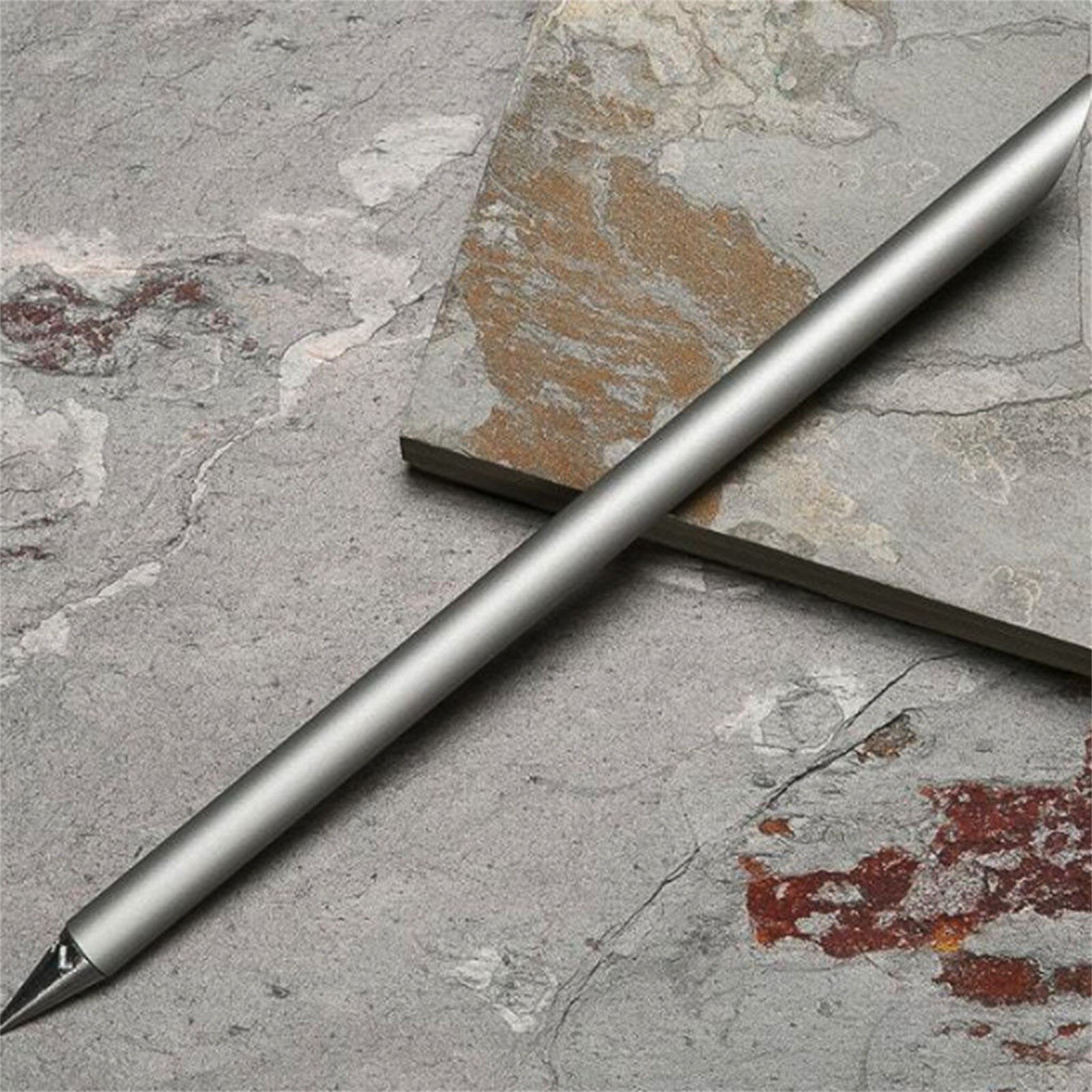 Office Everlasting Pencil Eternal Metal Pen Inkless Pen Office Painting Clear and Durable Gadgets Student Supplies Collectible G