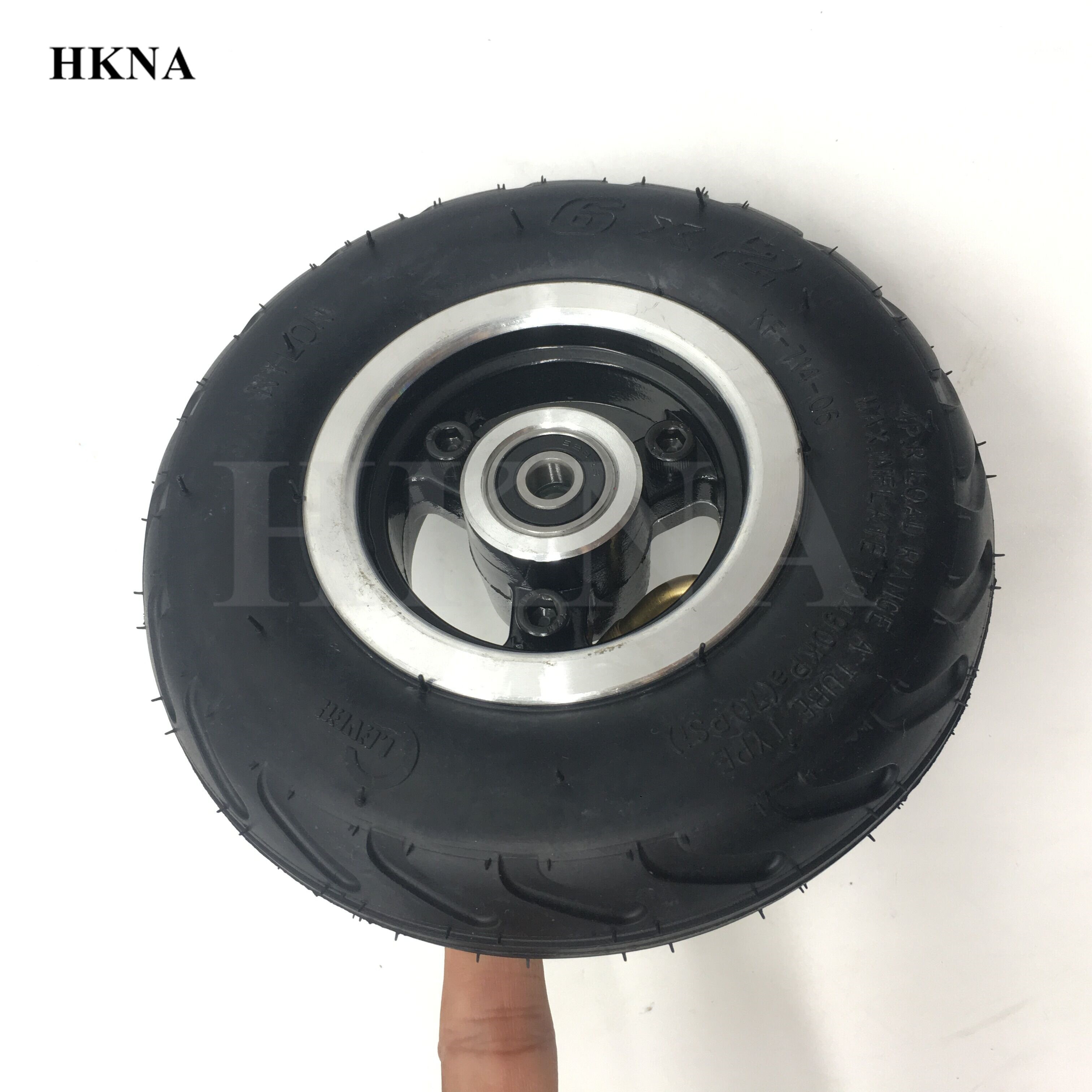6 Inch 6x2 Thickened Pneumatic Wheel Tires for Electric Scooter F0 Fast Rear Wheel
