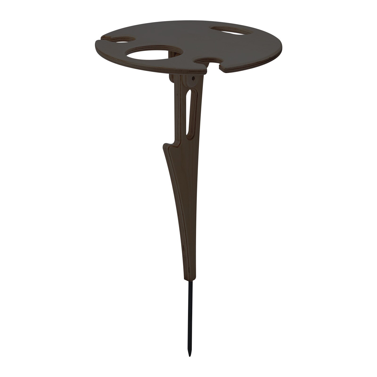 Outdoor Wijnrek Gazon Wijnrek Draagbare Outdoor Picknick Wijnrek Outdoor Wijn Tafel Met Opvouwbare Ronde Desktop: B